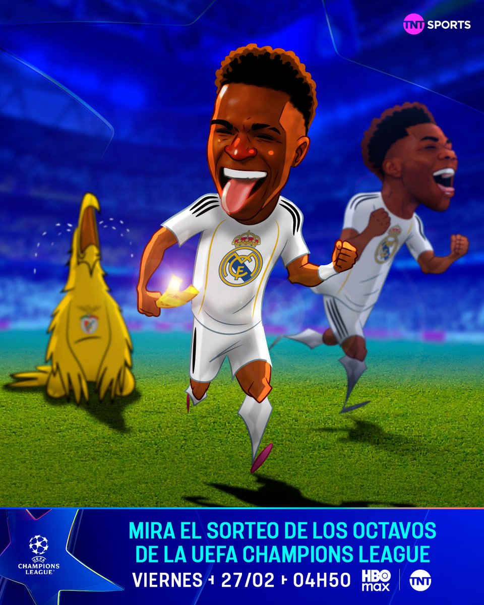 ¡A bailaaaar, Vini! 🕺🇧🇷

Vinícius Jr. y Real Madrid dejaron lamentándose al Benfica al conseguir su pase a Octavos de la #BenditaChampions. 

📲 <a href="/StreamMaxLA/">HBO Max Latinoamérica</a>: bit.ly/4fYZ4aQ

#TNTSportsEnHBOMax