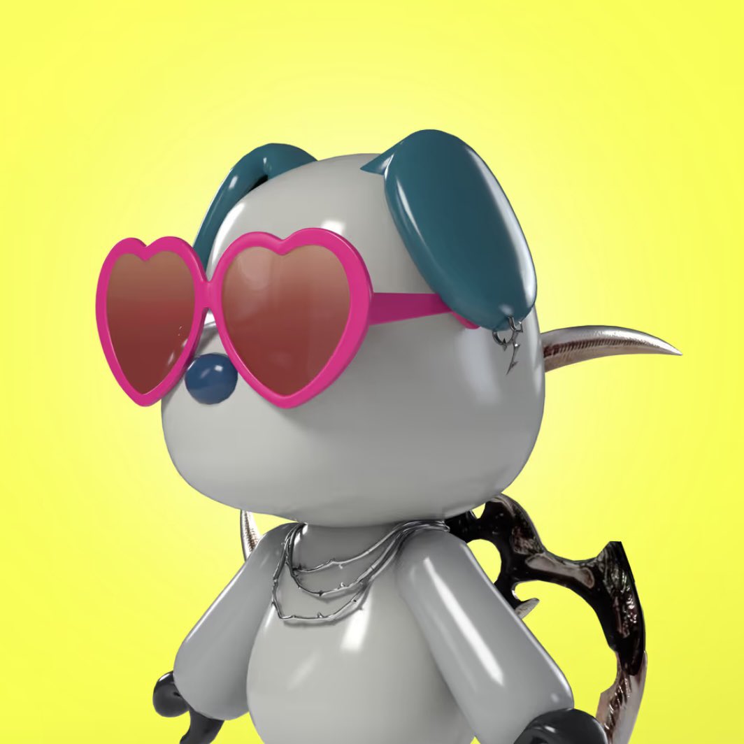 MIMILILICA_COM's tweet image. #1BLOCK #MetaSamurai #メタサムコンシェルジュ

グッドモニン☀️

||◤

◆ ‘ Bicolor Hachi ‘ という名のスキン

◆ ツートーンカラーが際立つ絶妙な配色は
◆ 左右で異なる耳のカラーが遊び心を演出
◆ 光を弾くソリッドな質感が未来感を加速

◆ 目元にはキュートなラブサングラス装着
◆