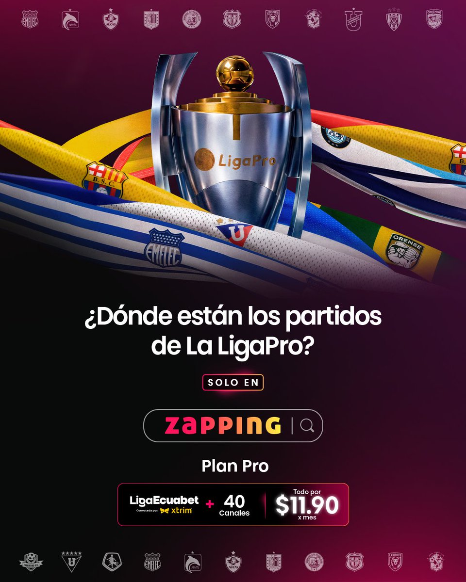 Zapping Ecuador tweet media