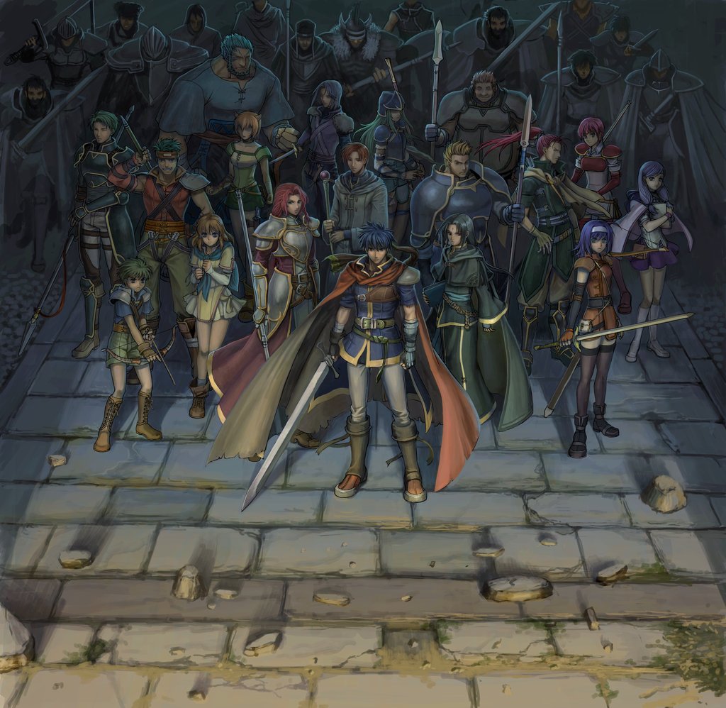 This is the rawest image to ever come out of a video game and its from fire emblem