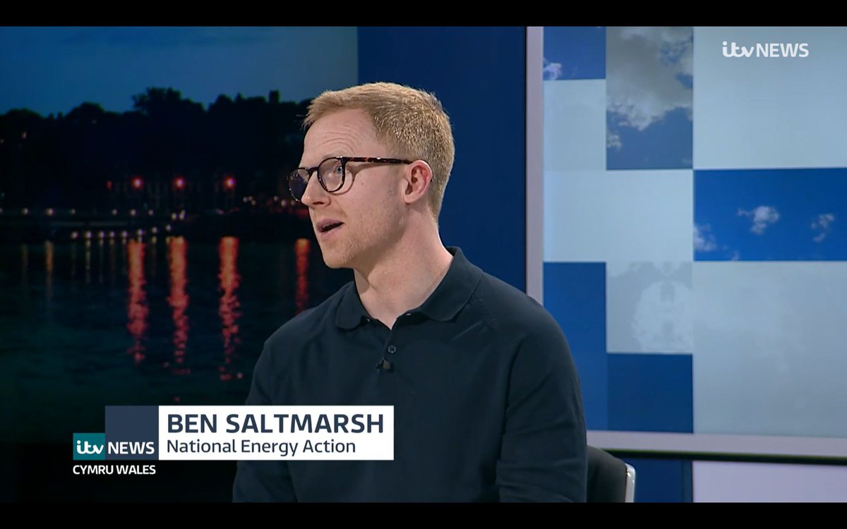 NEA_Cymru's tweet photo. Our Head of Wales Ben on @ITVWales discussing the latest energy #PriceCap. Many remain living in cold, damp homes, carrying significant debt just from trying to stay warm and keep the lights on. ‘A modest fall in energy bills - while welcome - isn't going to fix that.’ https://t.co/5Gli8zrM6b