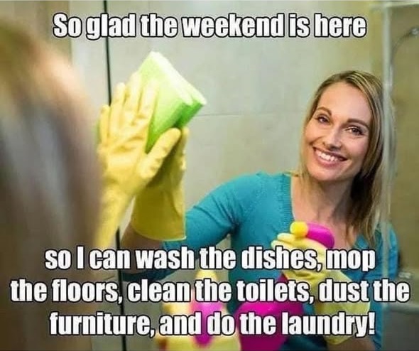 MopForceTeam's tweet photo. Weekend = cleaning marathon? 😅

Or… weekend = relax while MopForce does it.

Book now:
https://t.co/q4j0fg2870 | 855-667-3672
Edmonton, Calgary, Lower Mainland, GTA, Ottawa, Winnipeg

#MopForce #WeekendReady #CleaningService https://t.co/kqr3AdOkYu