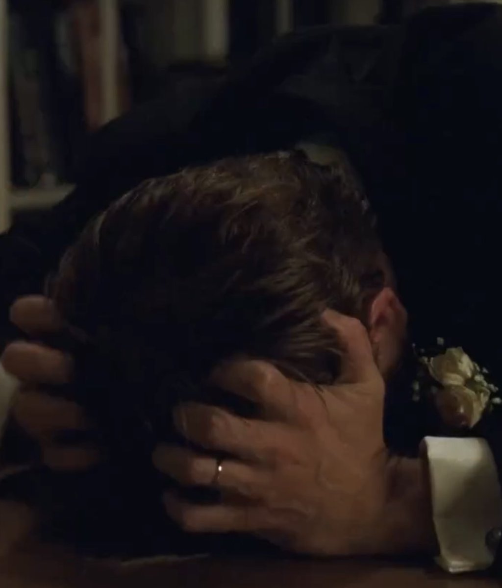 the ring on his veiny hands is breathtaking