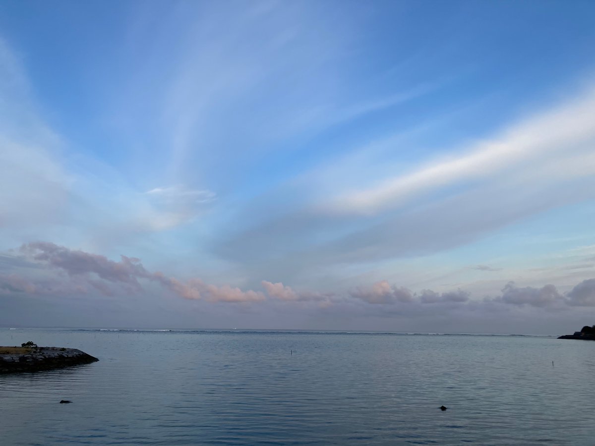 今朝は清々しい気持ちです🍀

#イマウミ #イマソラ #沖縄