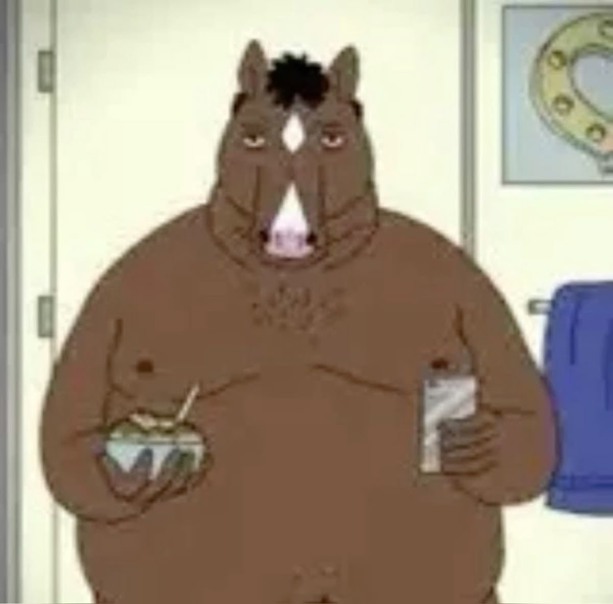 me levanté a comer y me volví a acostar