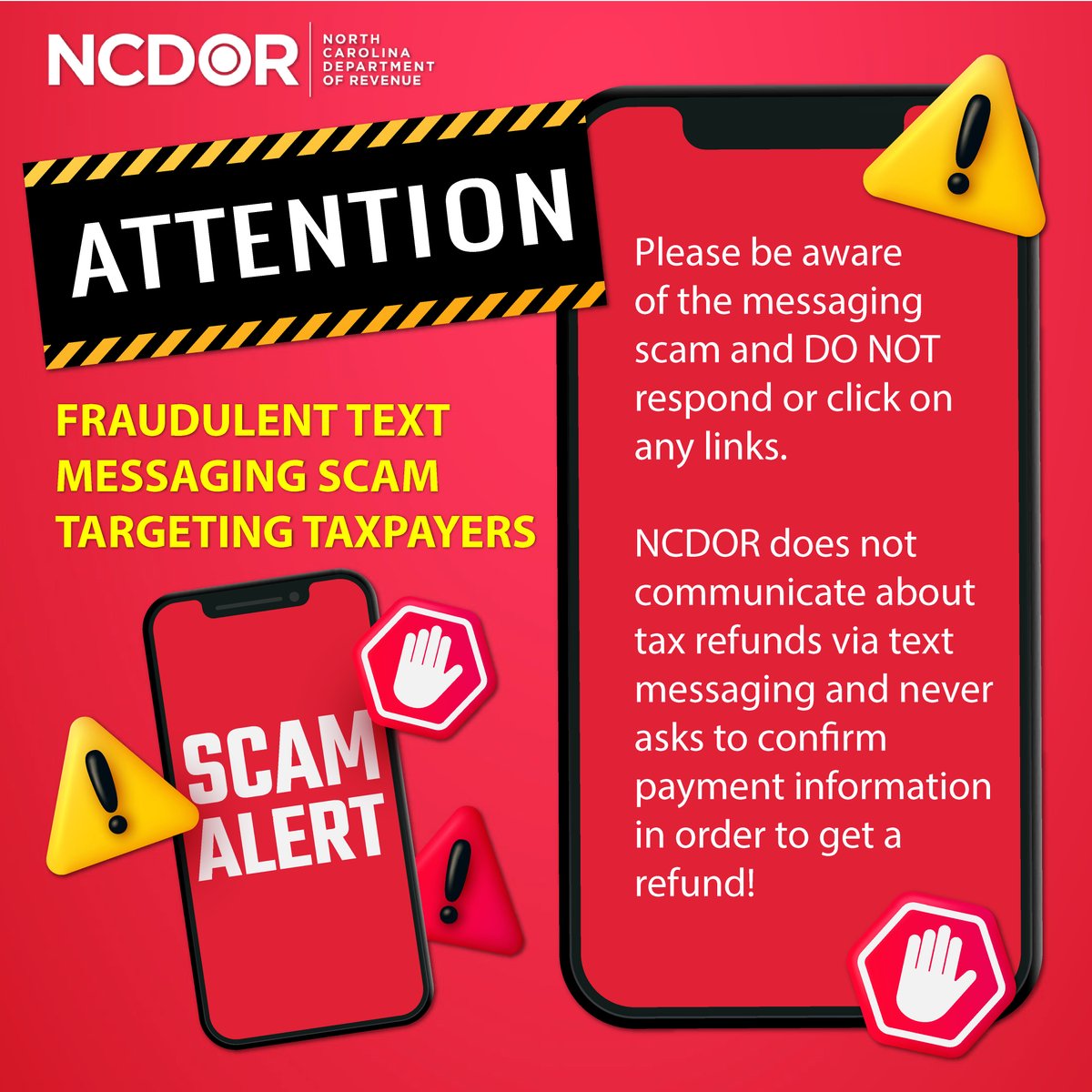 N.C. Dept of Revenue tweet media