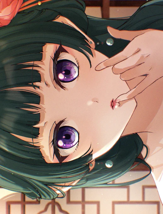 お顔アップ #薬屋のひとりごと #猫猫