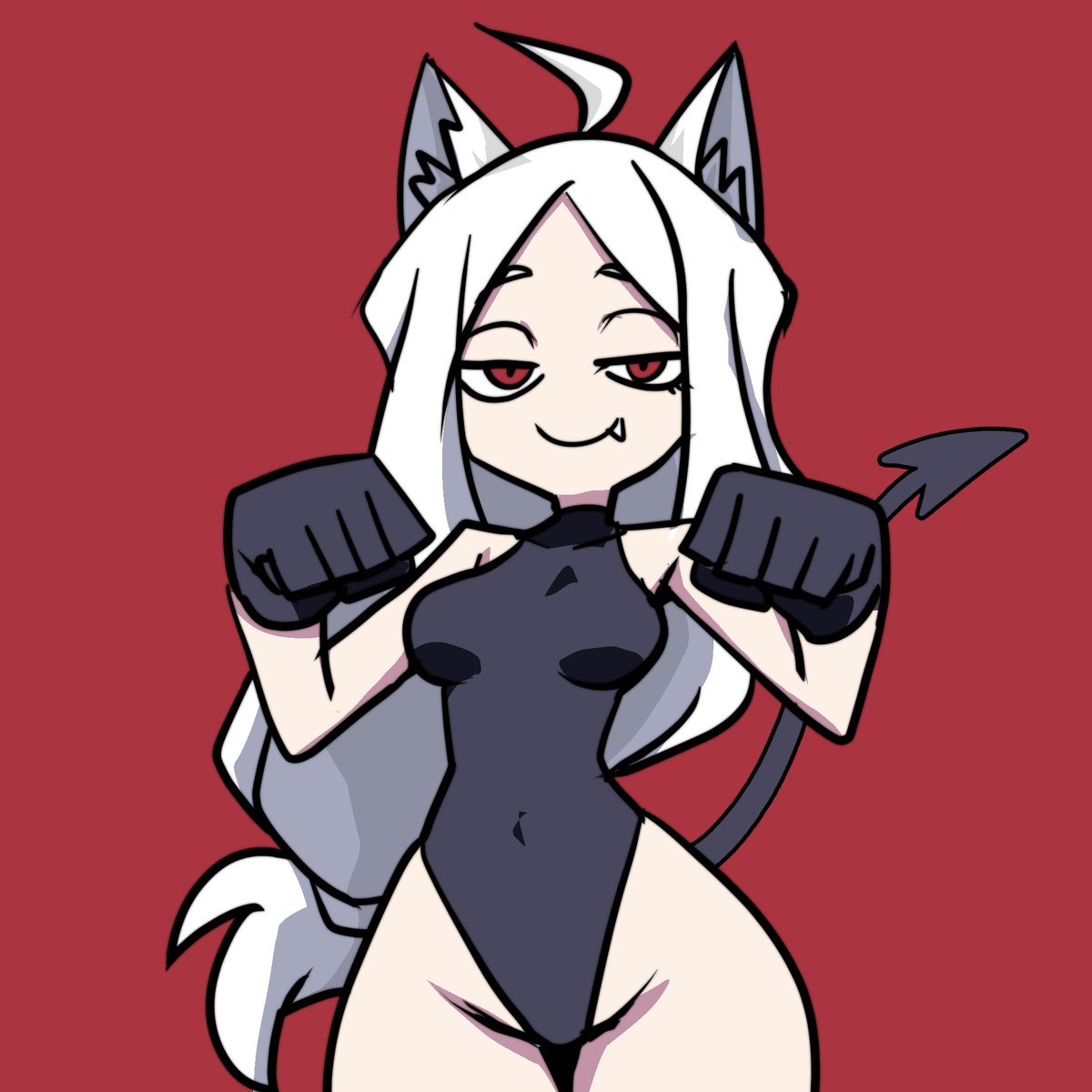 Cerberus 🐺 leotard　
レオタードワンコ