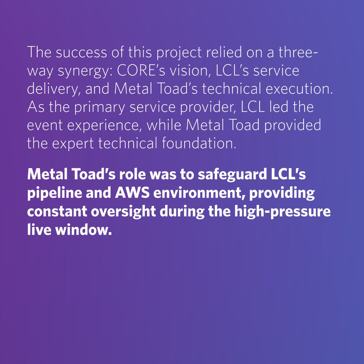 Metal Toad tweet media