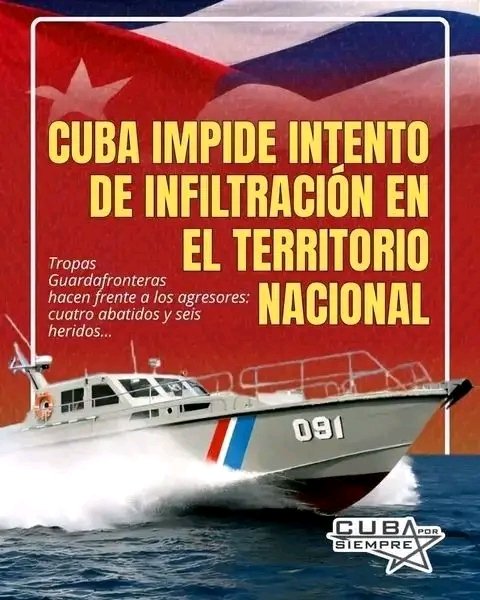 FajardoCcs's tweet photo. #AnapCuba🇨🇺
Una vez más queda demostrado que ..
(...)"Quien intente apoderarse de Cuba,solo recogerá el polvo de su suelo anegado en sangre,si no perece en la lucha" (...) 
Con Cuba no se juega !! 🇨🇺
El que se meta se queda !! 💪♥️
Somos de Patria y Libertad 
🇨🇺♥️🇨🇺♥️🇨🇺♥️🇨🇺♥️🇨🇺♥️ https://t.co/DtP0yweRWn