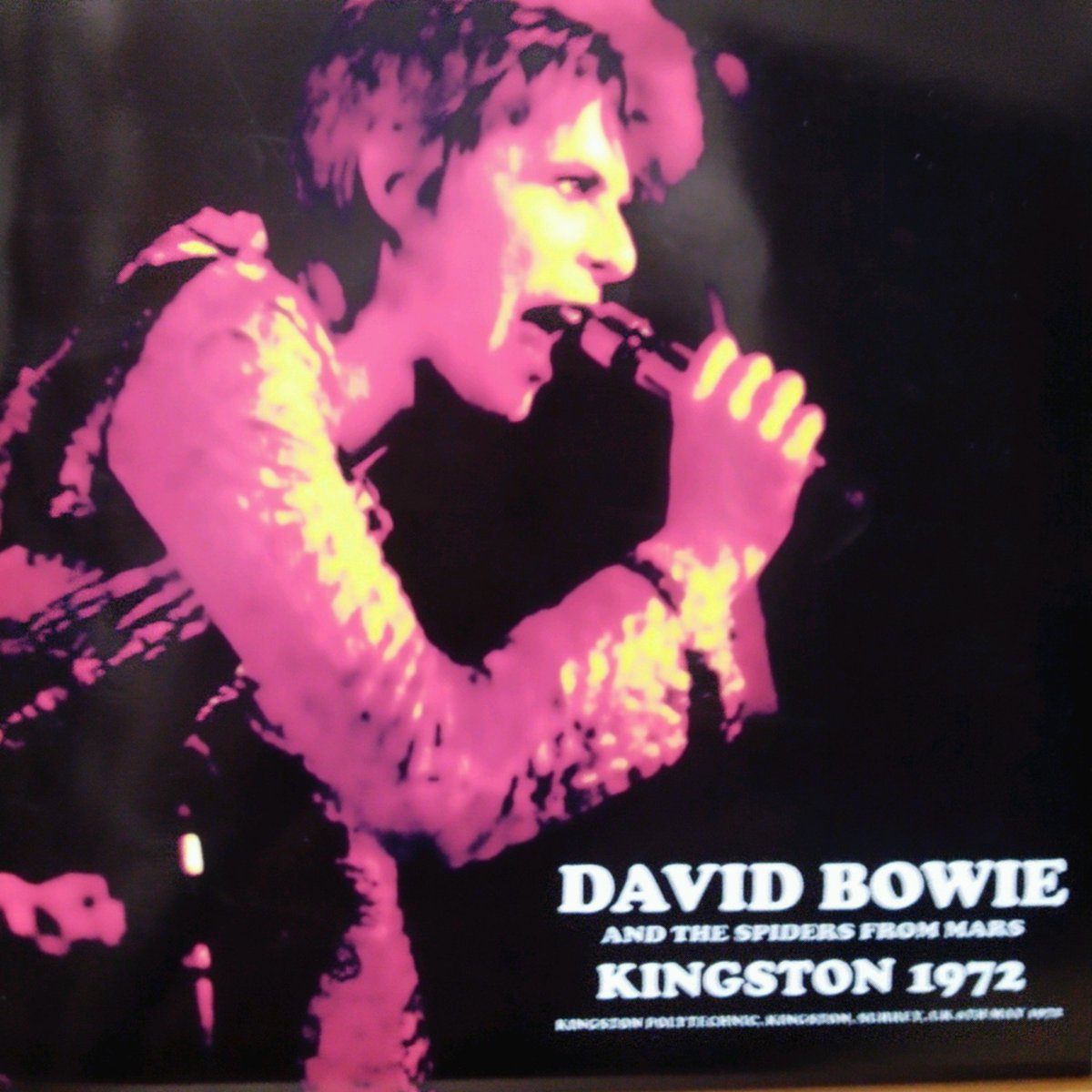 DAVID BOWIE/KINGSTON 1972(bootleg) ジギスタツアー最古の音源なん