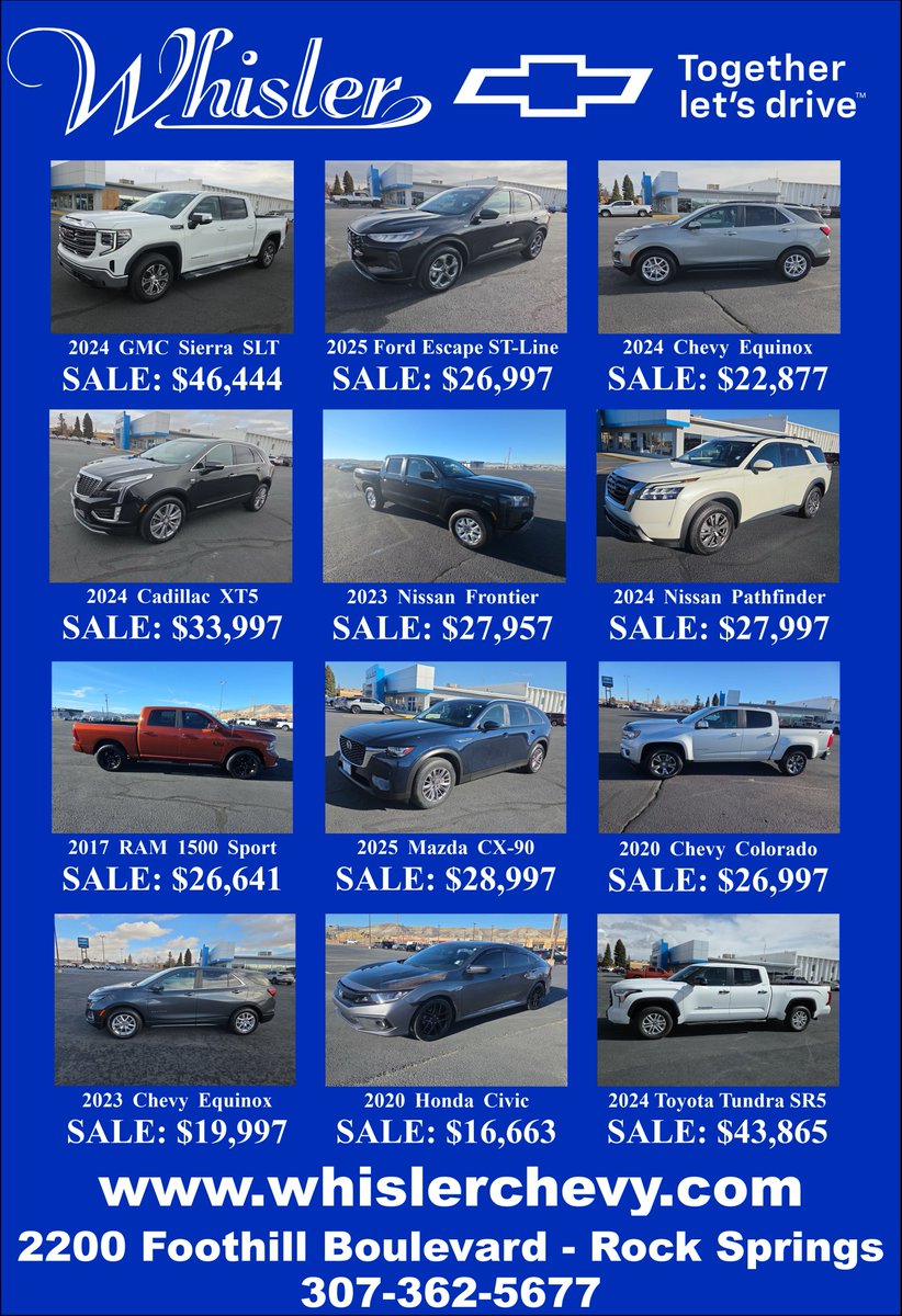 whislerchevy's tweet photo. Check out this weeks used car special!  Get a quality used car for thousands below books!

https://t.co/LdXFiGKK6Z https://t.co/KwOJevxHaE