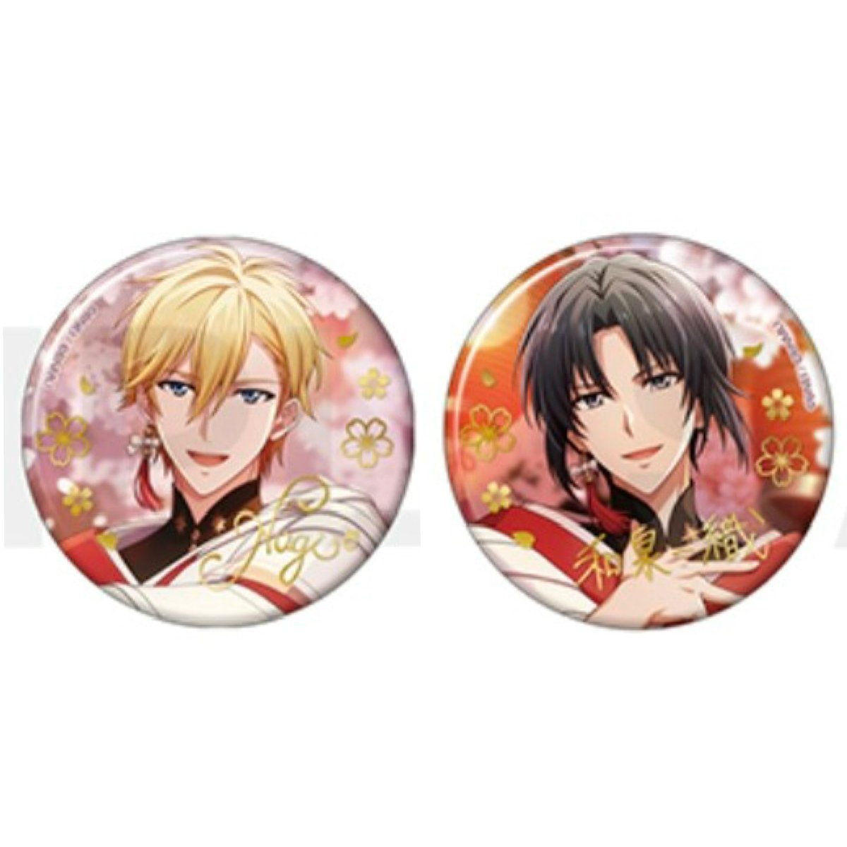 買取】アイドリッシュセブン アイナナ 吉兆の調べ 缶バッジ 缶バ 譲