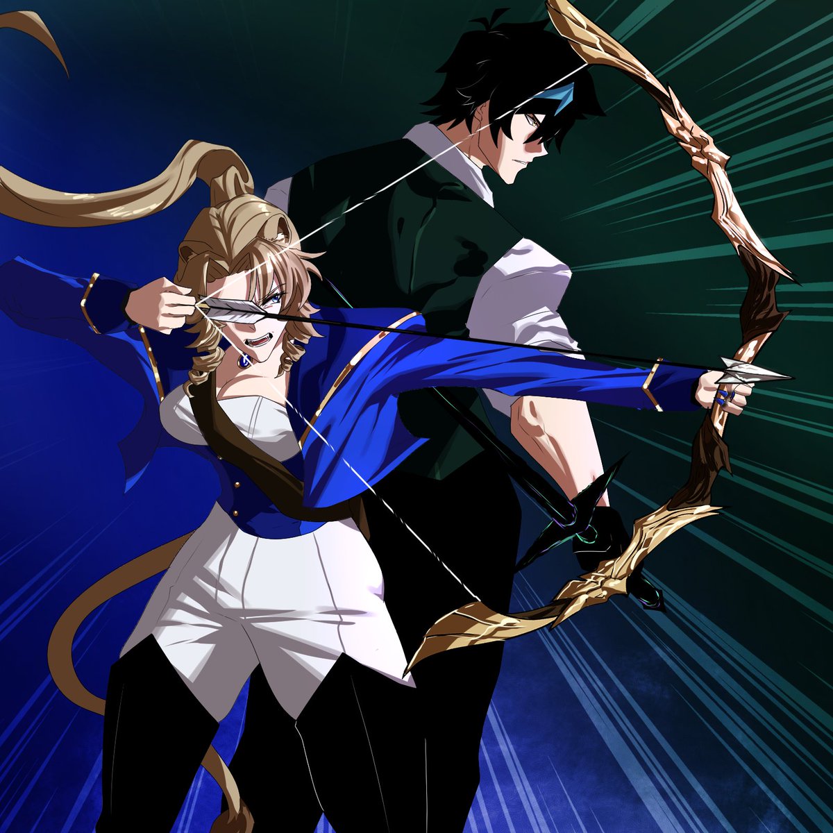 IAmRoyalBlu's tweet photo. guys i have a bow and im shootin bad guys. please read it and stuff https://t.co/JG7bgarOJS