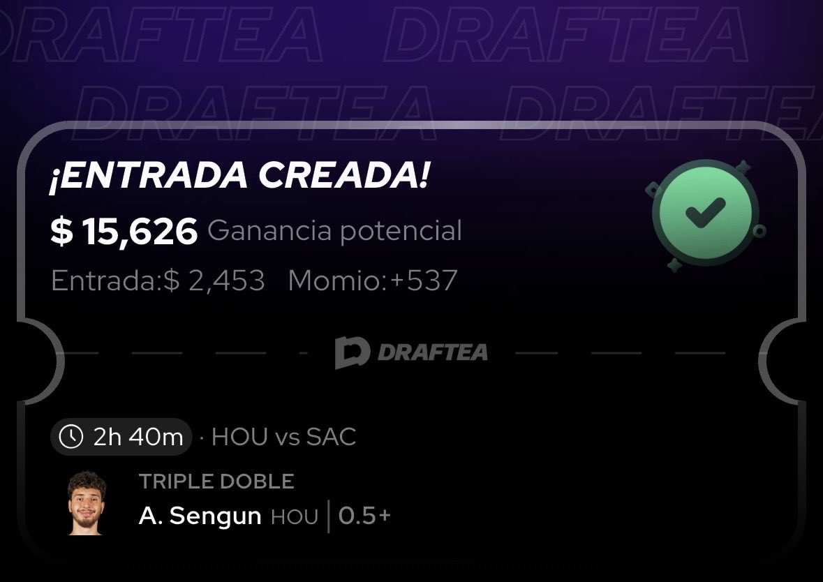 El único triple Double que me gusta hoy.

Alperen Sengun 🇹🇷