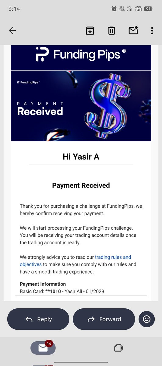 YassiEntrprneur's tweet photo. New capital, same mission. 🎯💎
Just secured a new evaluation with @fundingpips Time to scale the process with discipline and precision. 📉
✅ Strategy: SMC &amp; Institutional Flow
✅ Risk: Strictly Managed
✅ Goal: Consistency
.
.
.

#FundingPips #PropTrader #TradingJourney #SMC https://t.co/309C4s6kCT