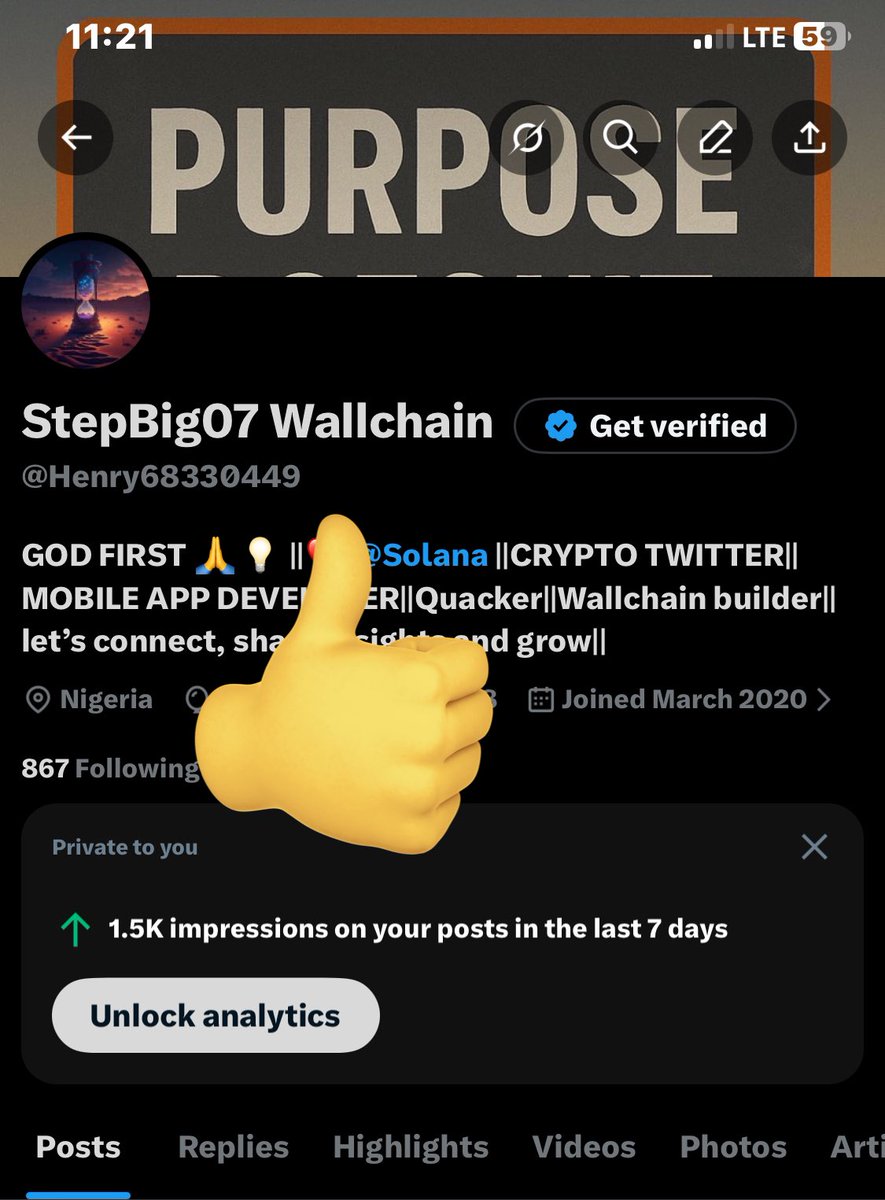 Progress is progress.  Now at 1.5k impressions 

Let’s keep going higher and better 

Quack it all the way 
<a href="/wallchain/">Wallchain Quacks</a> for life