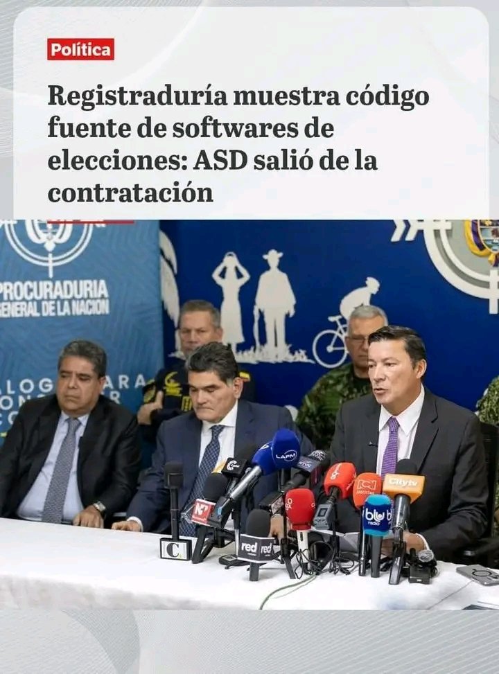 Cayó el Registrador Hernán Penagos tuvo que entregar código software después que Petro los denunció y lo expuso ante el país e internacionalmente.