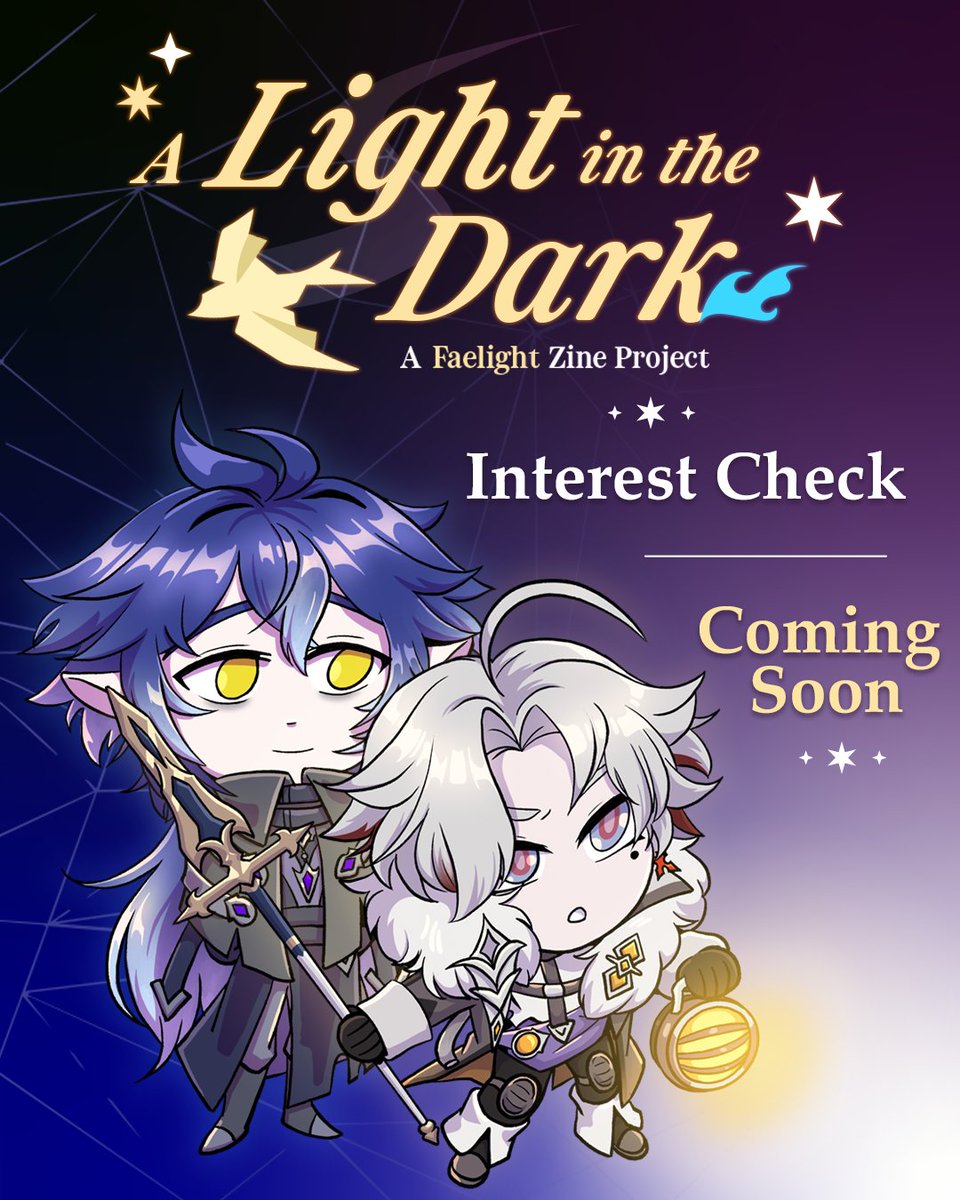 faelight zine tweet media