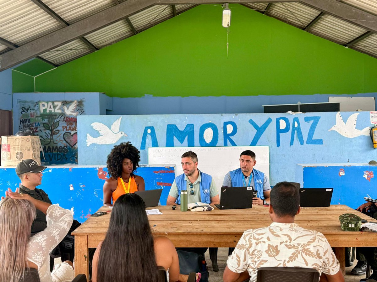 Misión de la ONU en Colombia tweet media