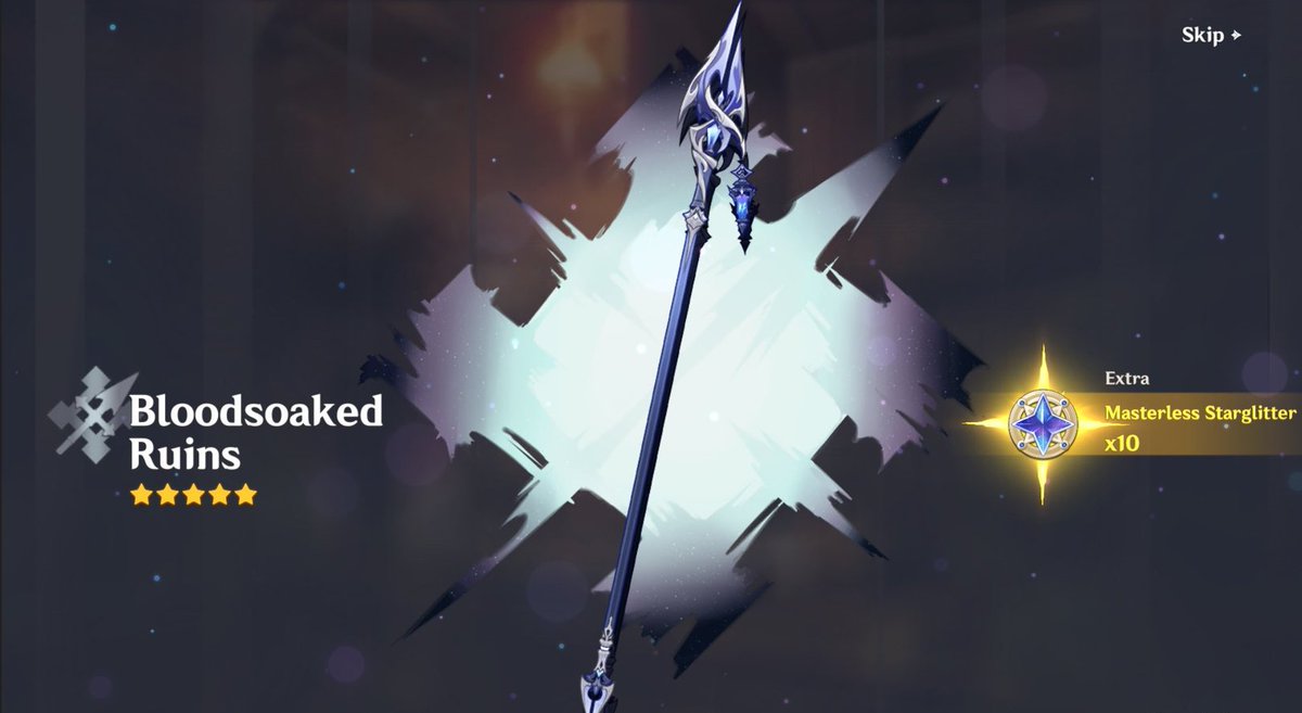 I got Varka, and the toothpick... for his wife. 🫡