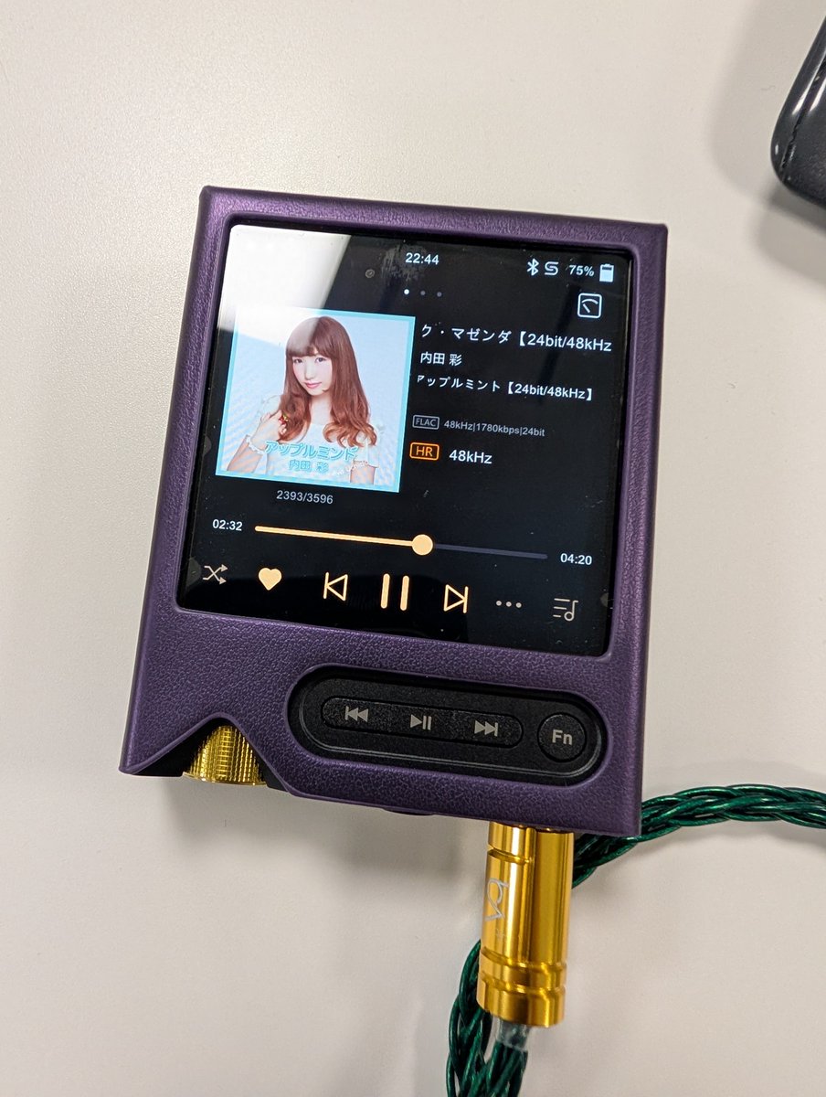 そういえばMNGしてた ONIX Tocata XM2です ZX707をずっと使ってたけど