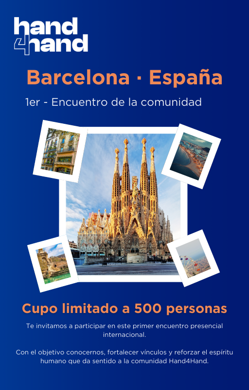 HelloHand4hand's tweet image. Barcelona 2026 · Encuentro Hand4Hand 😎🇪🇸

Participa, activa tu comunidad y cumple las bases para formar parte del encuentro en Barcelona.

Un espacio presencial para líderes que construyen organización real dentro del sistema.

Alineación. Comunidad. Expansión.

#Hand4Hand