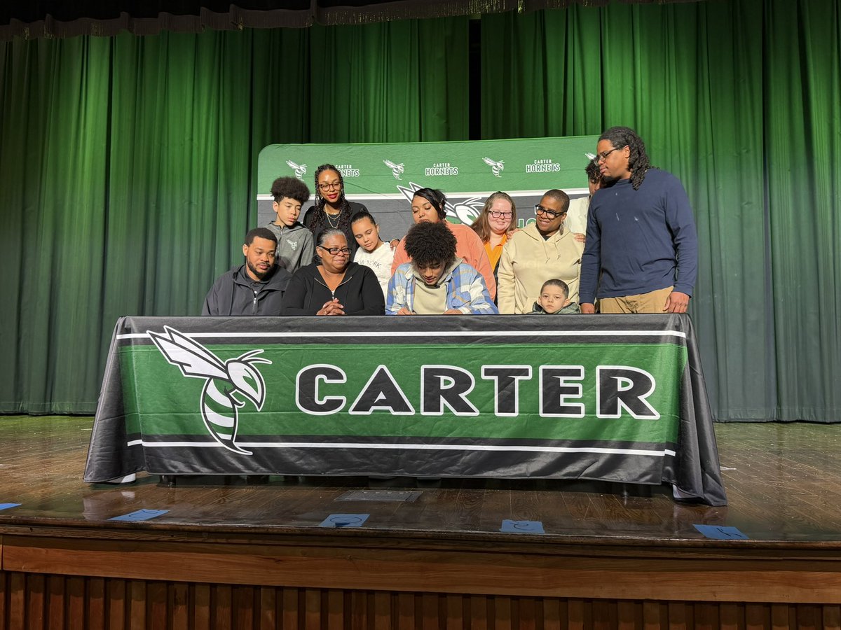 Carter HS Football tweet media
