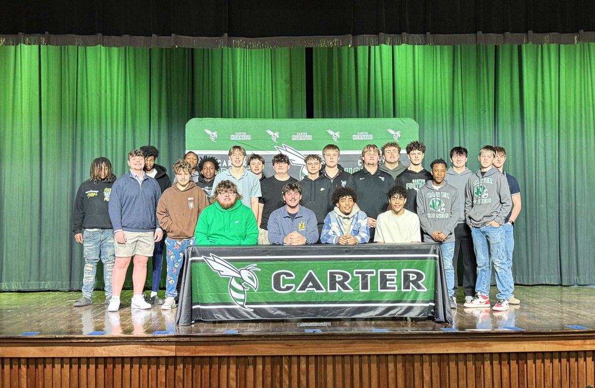 Carter HS Football tweet media
