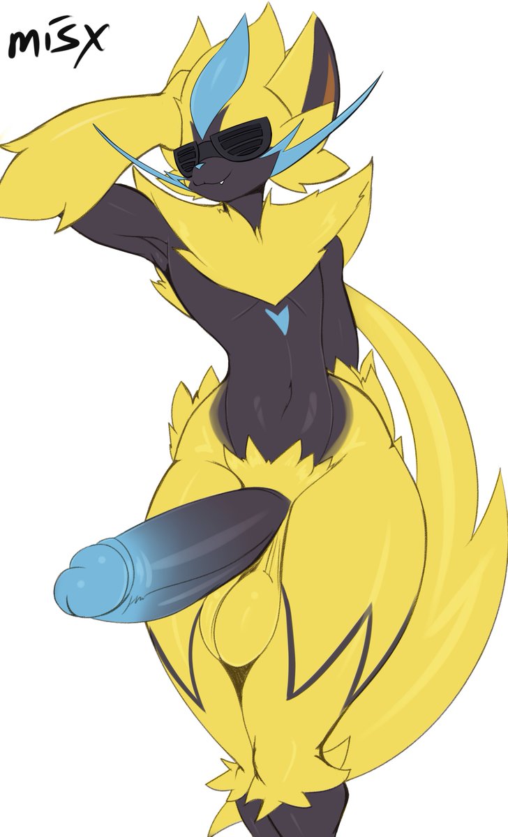 sexy zeraora as a reward for my kitty lover tier!! on my p-site for: <a href="/qwirk10/">Zera</a>