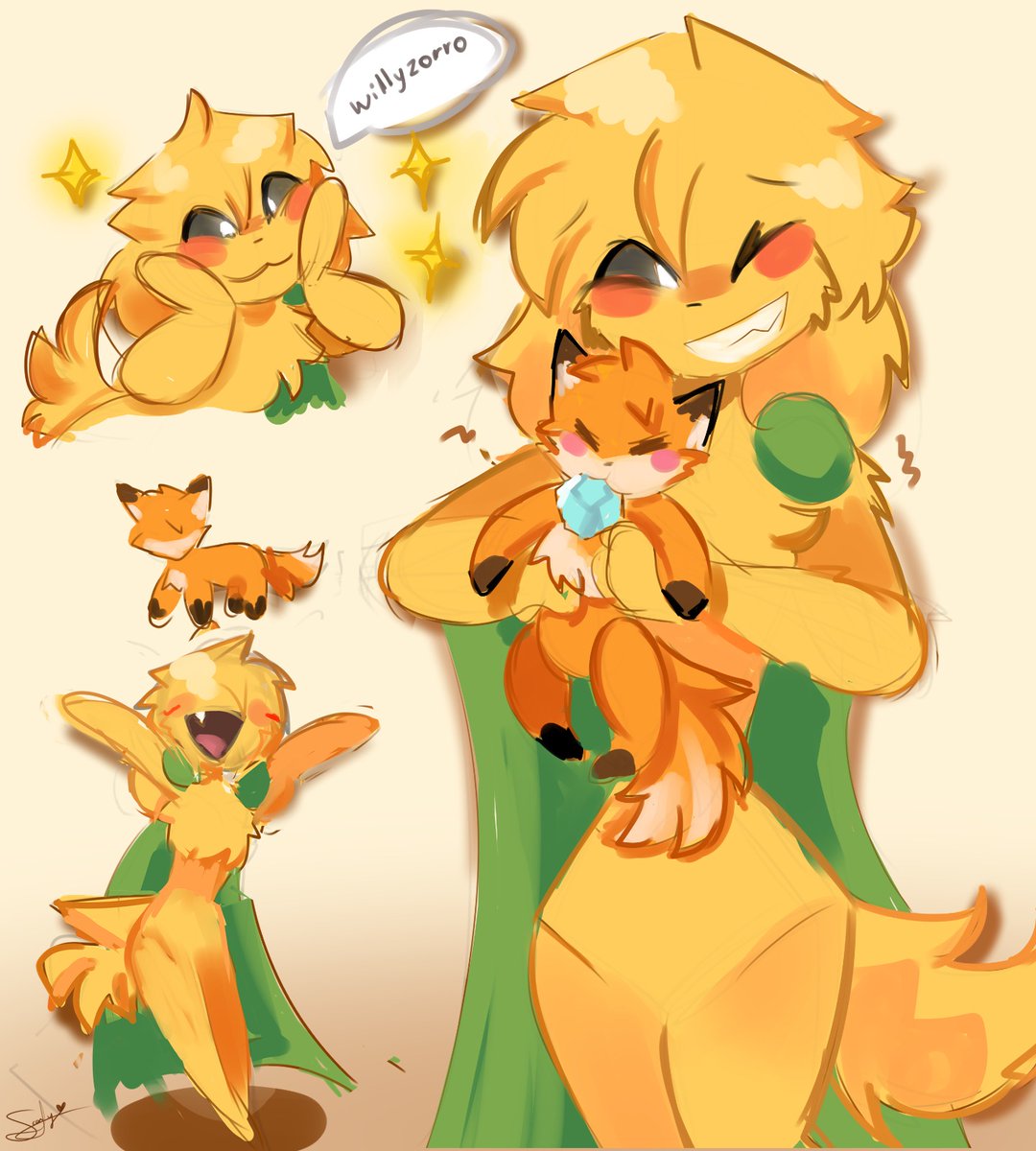 Willyzorro 🧡
Amo como se ve con el diamante #LosVecinos #Mikecrack 💛✨️