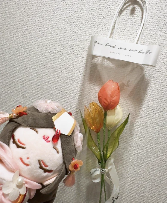 ディップフラワーアート体験したよかわいい