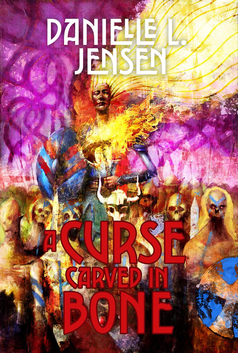 _DaveRankin3_'s tweet photo. Portfolio piece- A Curse Carved In Bone, by Danielle L. Jensen https://t.co/jxyxWWLBIB