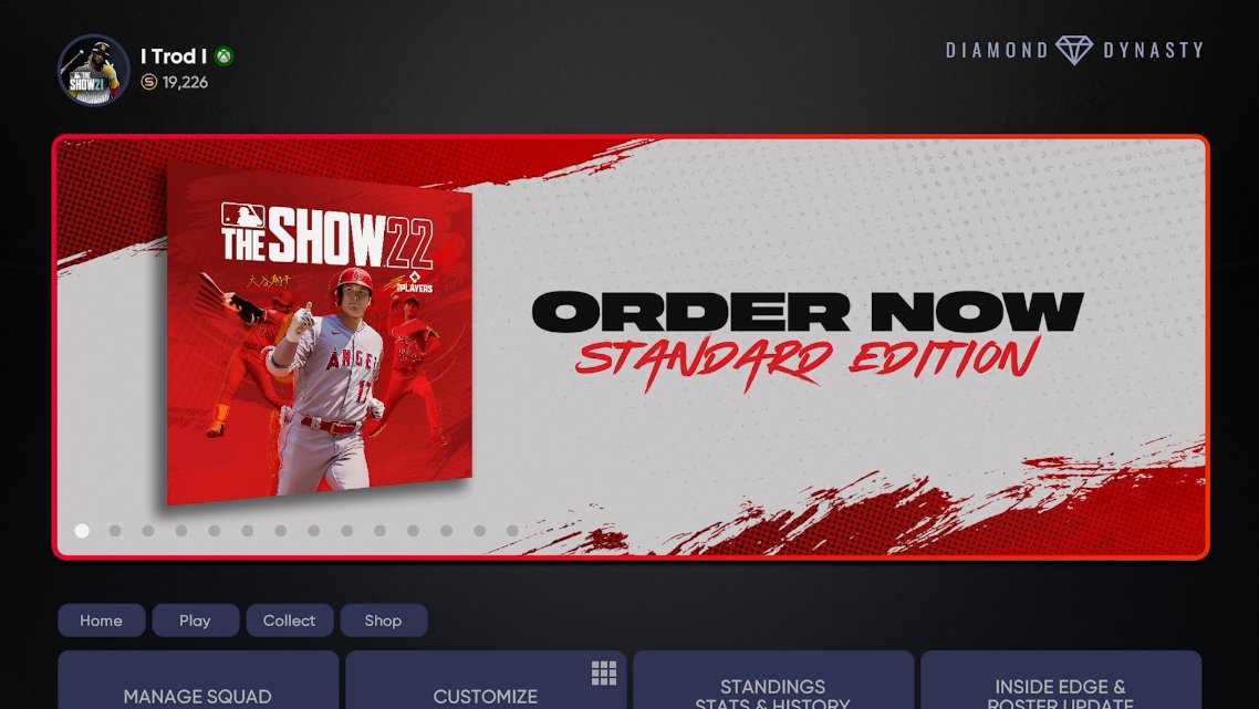 Looks like they are promoting the pre order for the next game!

So excited to get this and play!!