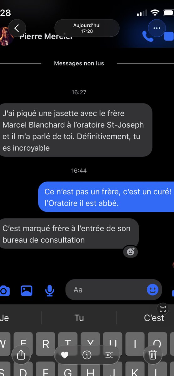 Il y a eu Alfred Bessette ( FRÈRE ANDRÉ) et André Johnson 😊