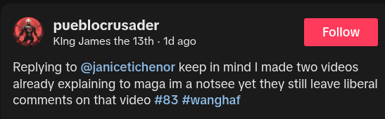 I dont totally understand the nick fuentes lore but I think hes one of those guys.