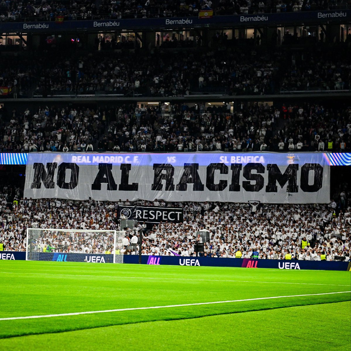We win agains racism <a href="/realmadriden/">Real Madrid C.F. 🇬🇧🇺🇸</a> <a href="/vinijr/">Vini Jr.</a> 

#HalaMadrid