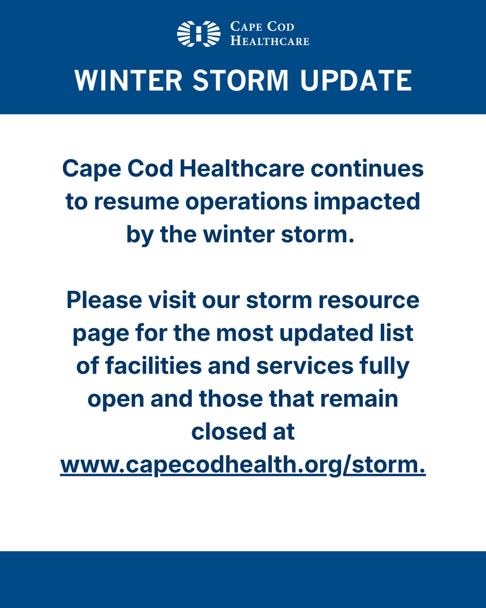 Cape Cod Healthcare tweet media