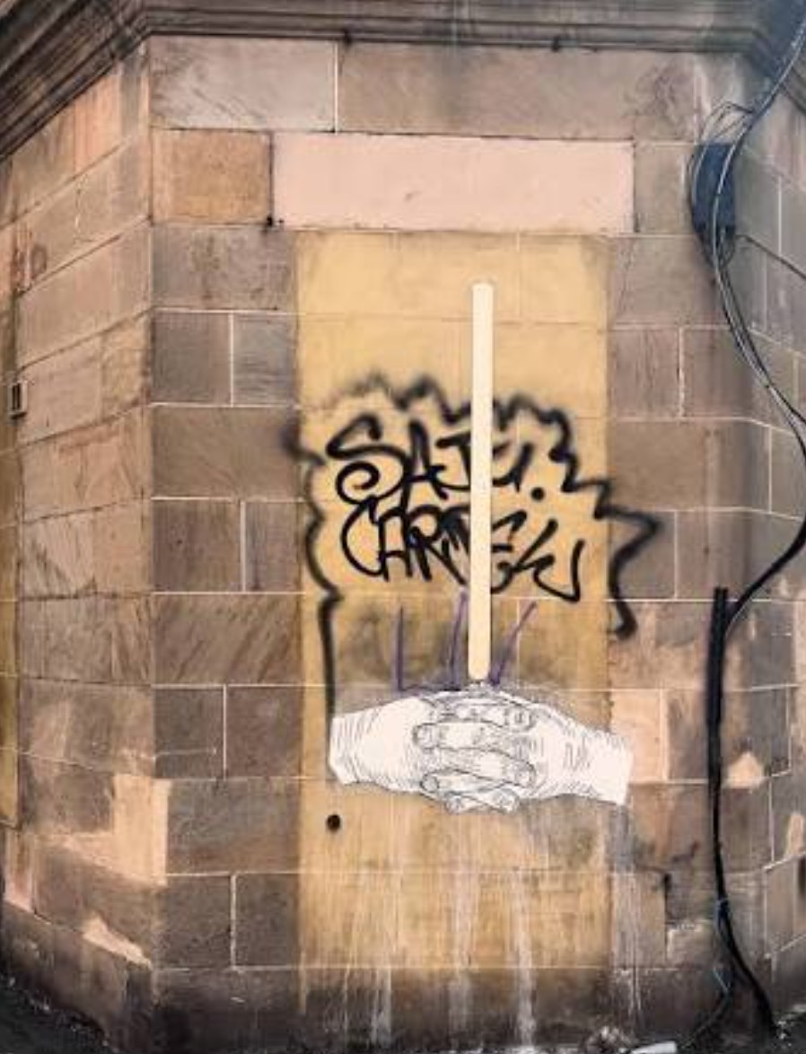 Hello Edinburgh - Do you have unsightly graffiti outside your stair door or shop premises? 

First impressions count and there's a gulf between street art and tasteless vandalism  ... Don't let it be a blight on your local area, contact Auld Reekie Stair Cleaning ☎️ 07846161631
