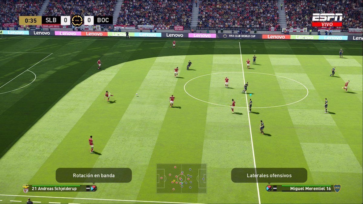 Ayer probé el Dream Patch de los muchachos de <a href="/PESDreamPatch/">PESDreamPatch</a> y realmente un escándalo, posiblemente el mejor MOD que haya probado para PES 2021

Les dejo algunas capturas para que admiren el laburo y dedicación que hay atrás del parche