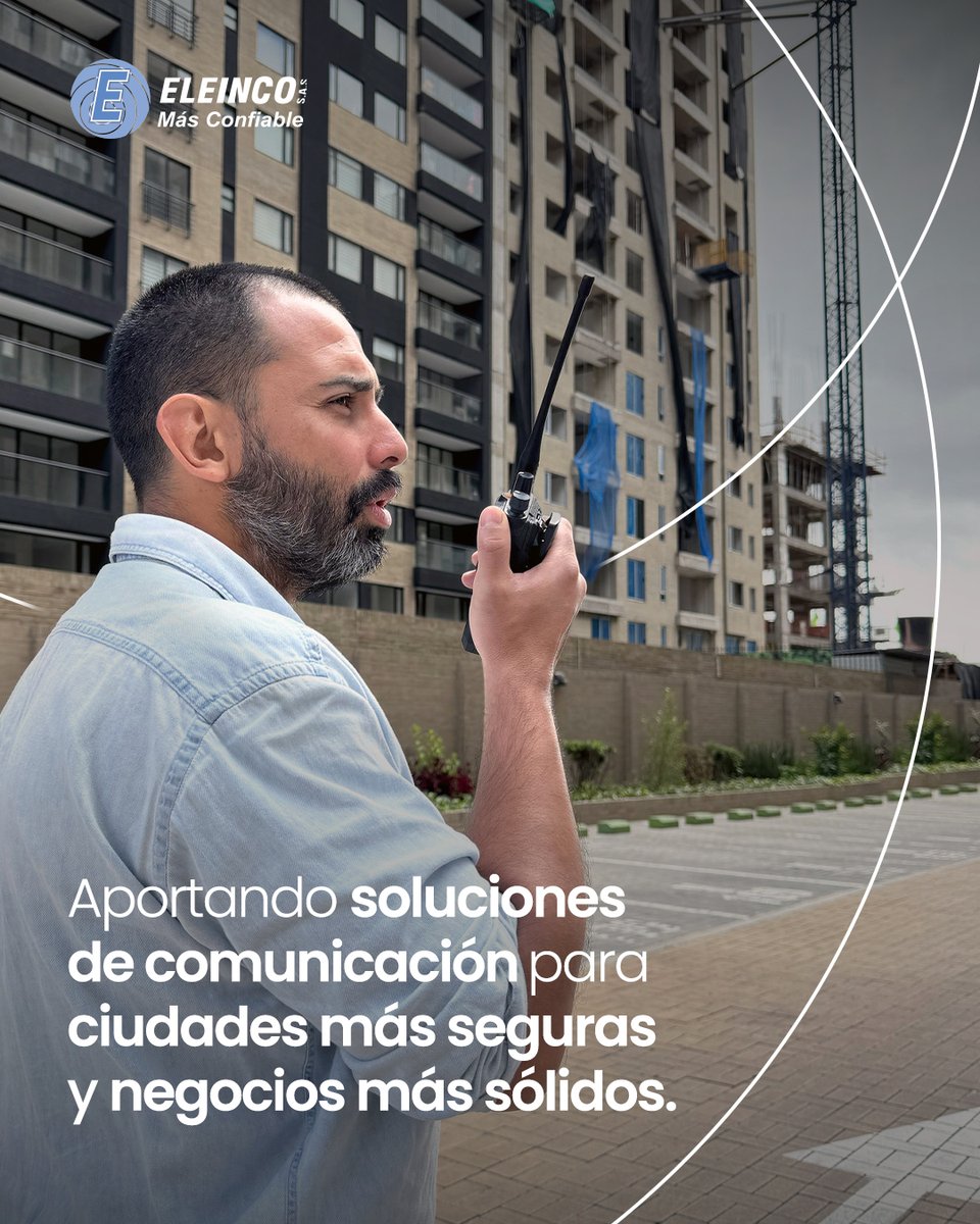 eleinco's tweet photo. La comunicación eficiente es la base de cualquier operación segura.

En ELEINCO brindamos soluciones confiables que conectan equipos, optimizan procesos y fortalecen la seguridad en cada proyecto. https://t.co/oeTzT0DbRa