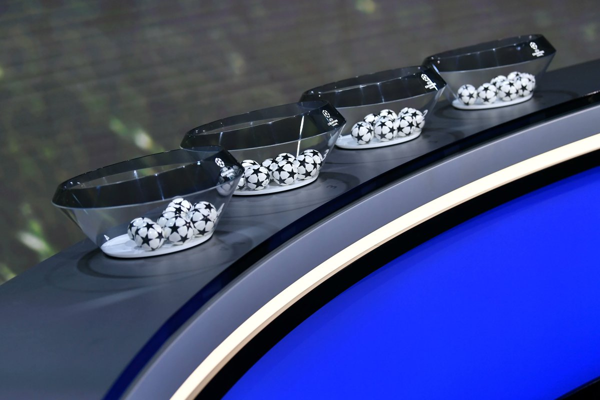 🚨 𝗝𝗨𝗦𝗧 𝗜𝗡: The UEFA Champions League draw will take place this Friday, at 12:00 CET.