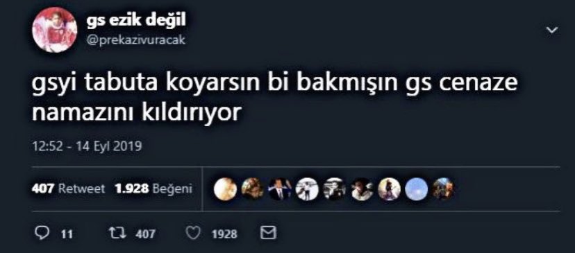 Geceyi bu tivitle bitiriyoruz