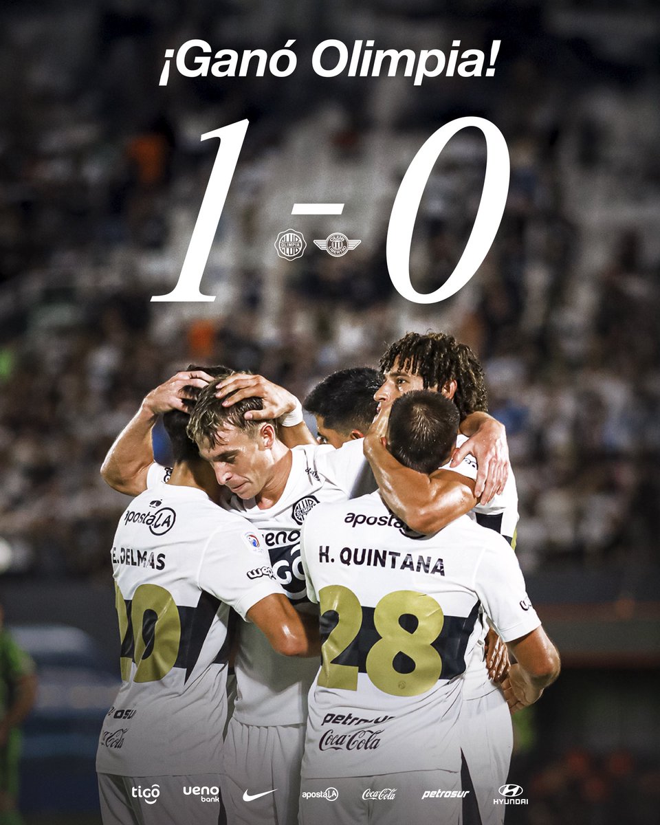 💪🏻 ¡GANÓ #𝗢𝗟𝗜𝗠𝗣𝗜𝗔! 🤍🖤🤍