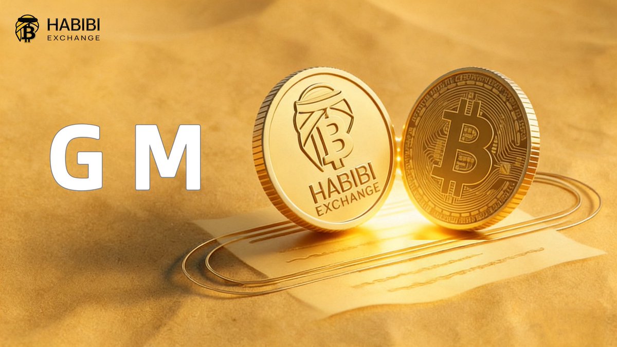 GM to the HABIBI community ☀️
Rise, shine, and trade with confidence.
Your best trades start with a great morning.
#HABIBI #Crypto #GoodMorning