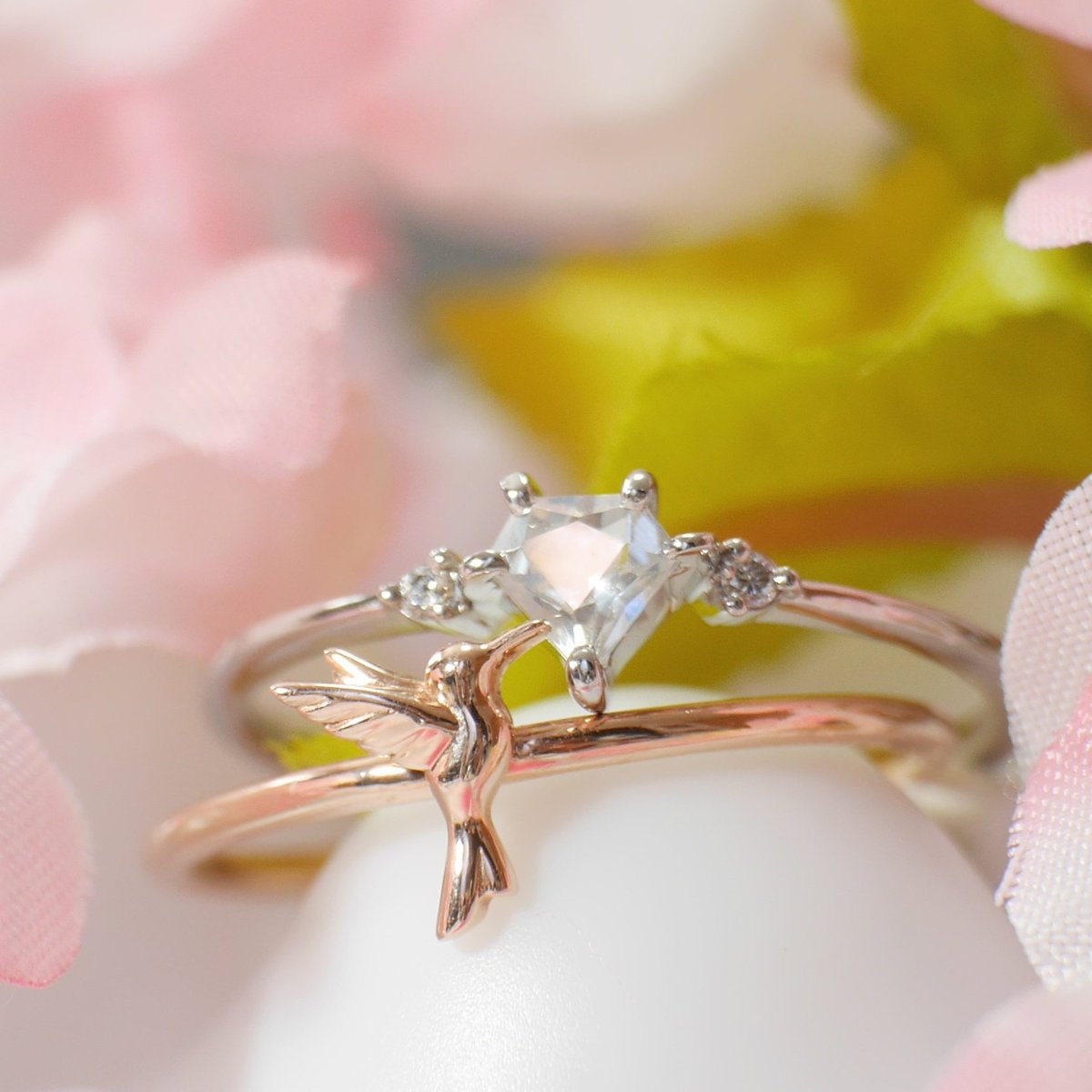 さくらピンクのラブのリングを放出します。 可愛いんだけど、メインで