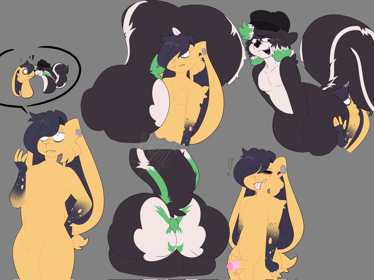 My friends love me cause I'm a ✨️freak✨️ 

The Kisser: <a href="/Foster_Rabbit/">foster</a>

🎨: <a href="/lewdlime_AD/">Lewdlime | Comms OPEN 💚</a> 
Based off a doodle @/popoisyucky did last year.