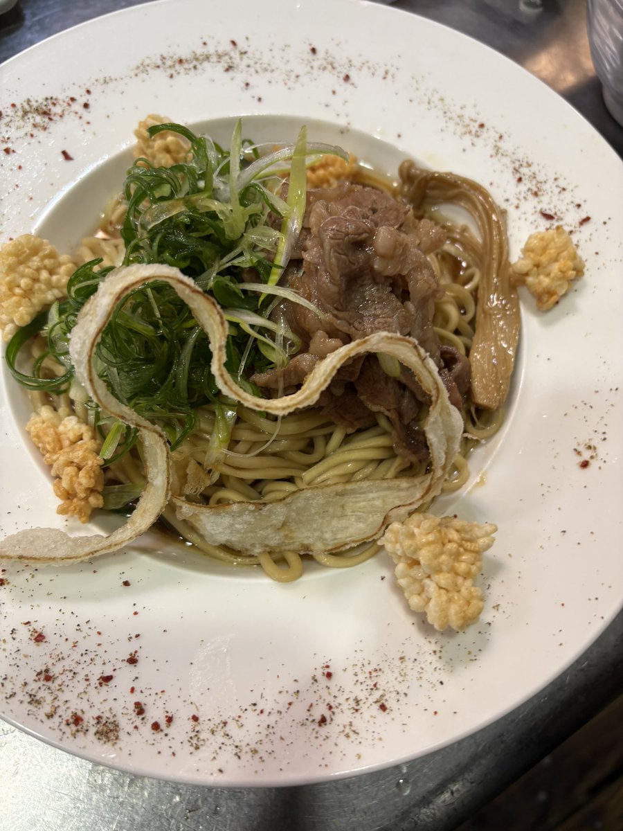 2月26日(木)☁️ 11:30〜21:50（ラストオーダー） 本日の限定 🍜香油