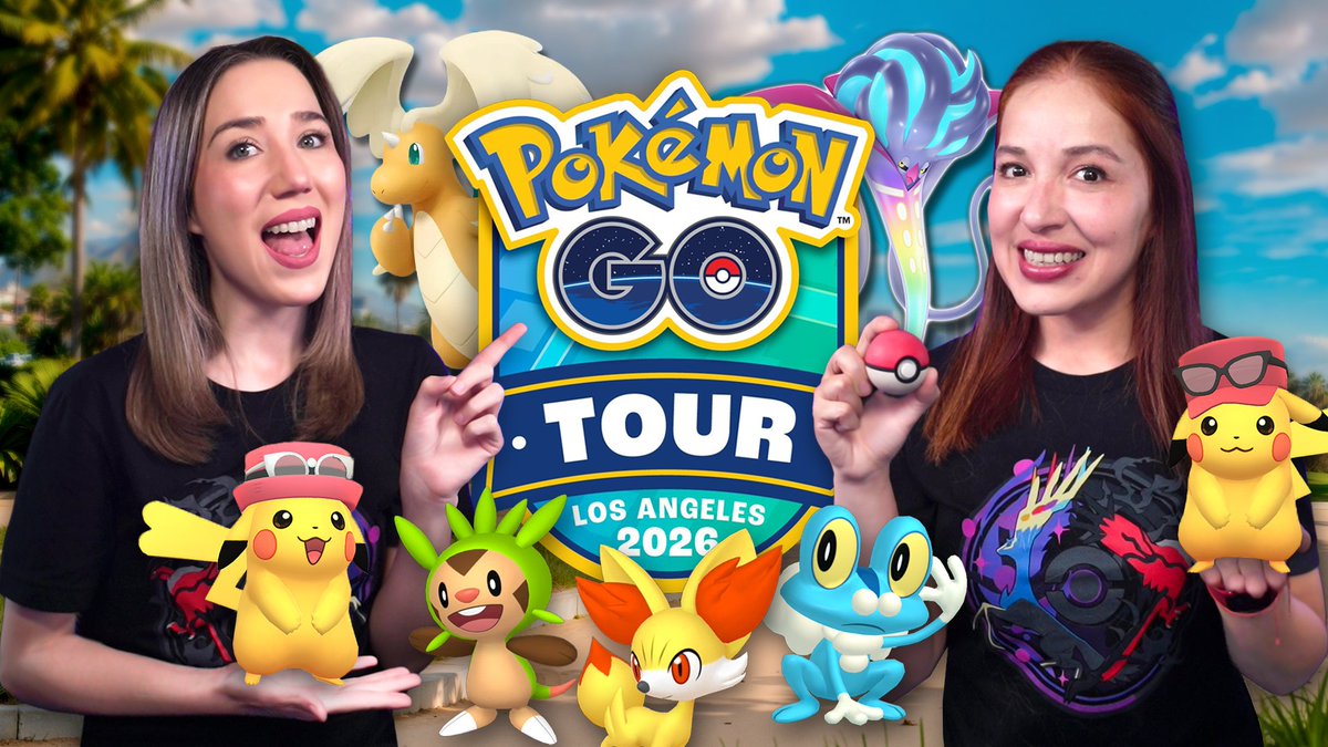 🚨 NUEVO VIDEO EN YOUTUBE 🚨

Así vivimos el Pokémon GO Tour 2026 Kalos 🔥 SHINIES y MEGA NOCHE en Los Angeles 🌆
➡️ youtu.be/O9L5_wZQrPI

Tu ❤️ Like y 🔁 RT nos apoya muchísimo

#acceso_gratuito gracias a <a href="/PokemonGoApp/">Pokémon GO</a> <a href="/PokemonGoAppLA/">Pokémon GO Latinoamérica</a> #PokemonGoTour #LosAngeles #POGO