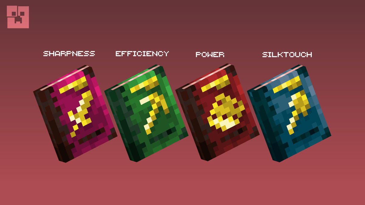 Made the handbooks into enchantment books!
#minecraft #resourcepack #pixelart